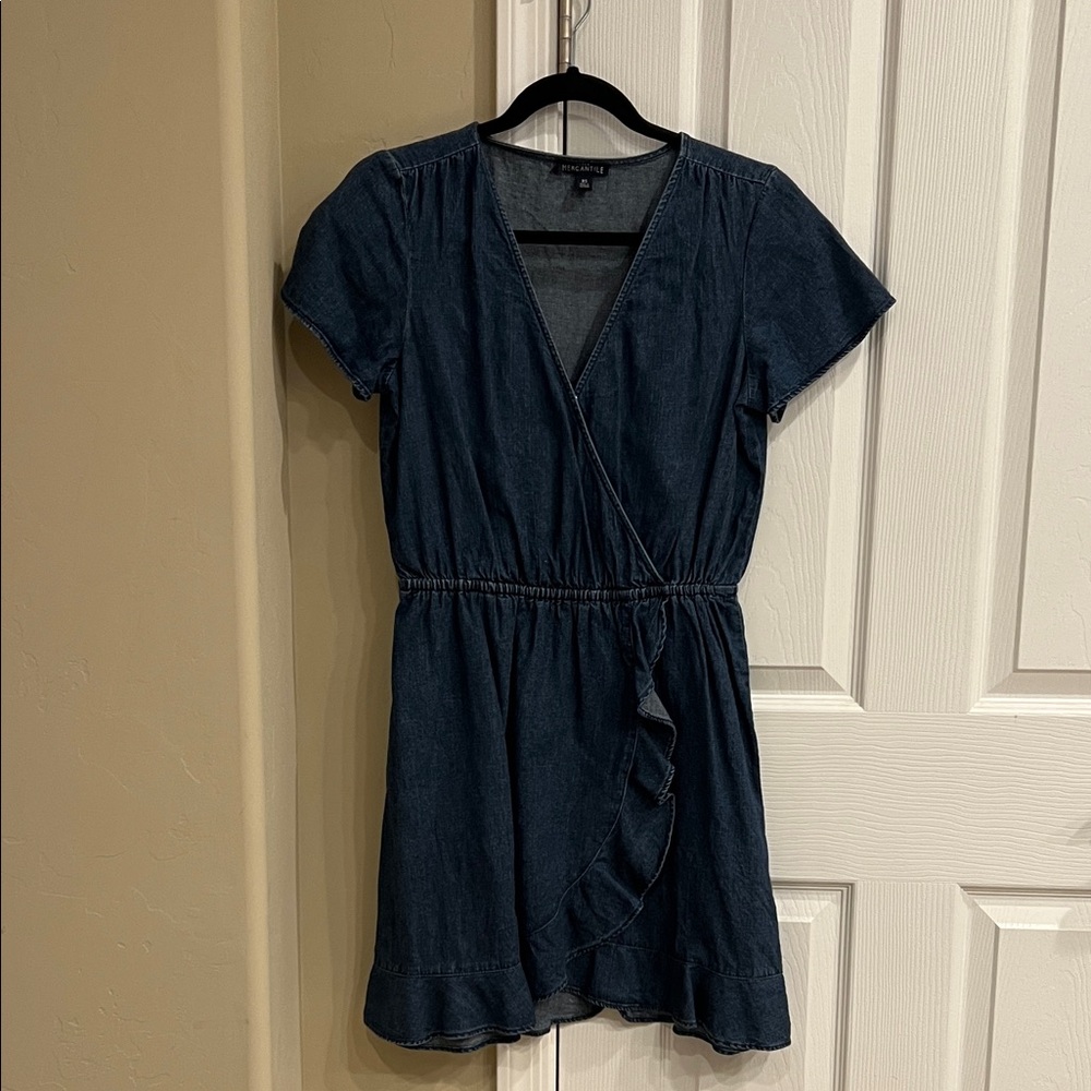J. Crew Dark Blue Mini Dress